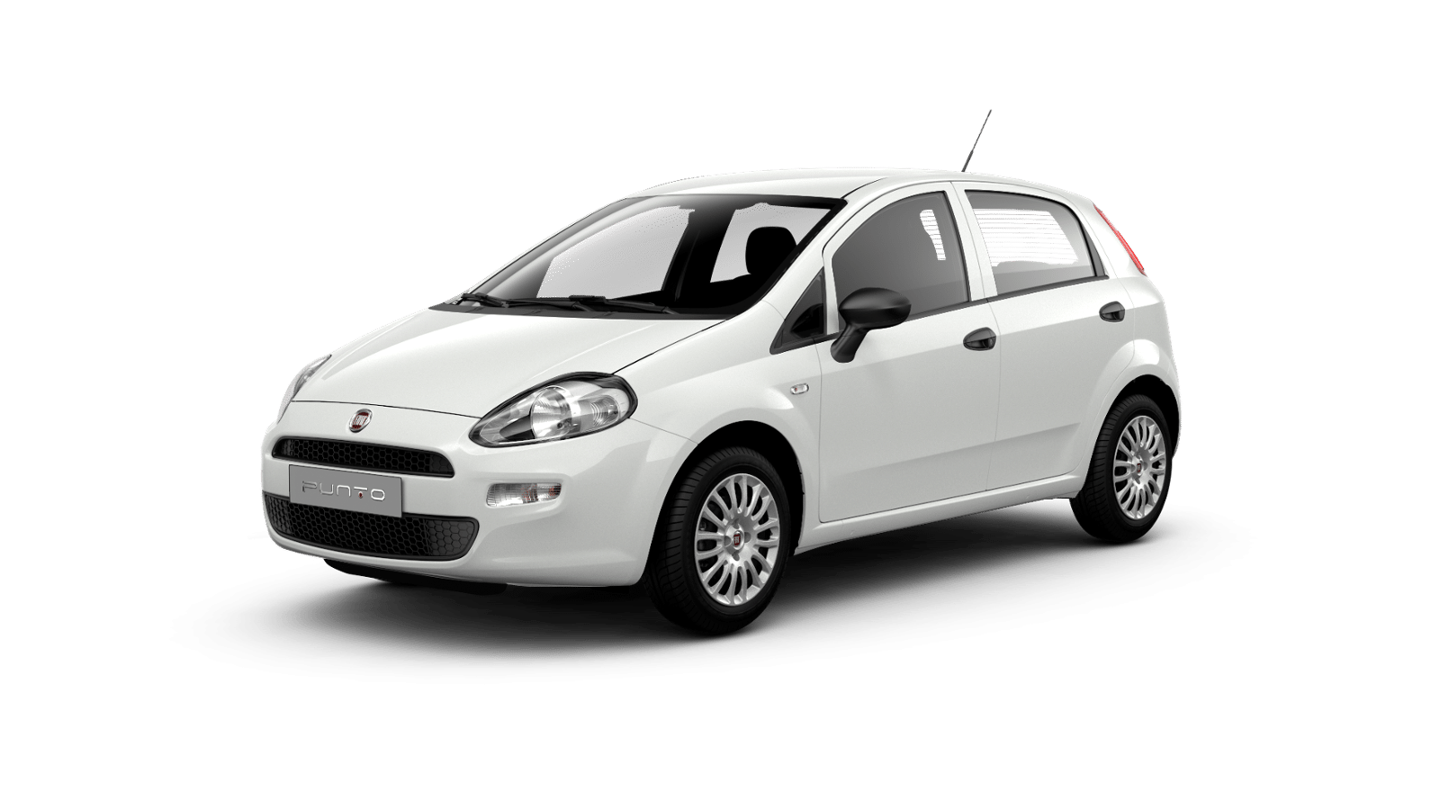 Witte Fiat voor turbo onderdelen